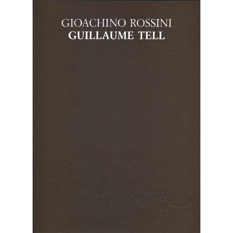Partitura Guglielmo Tell