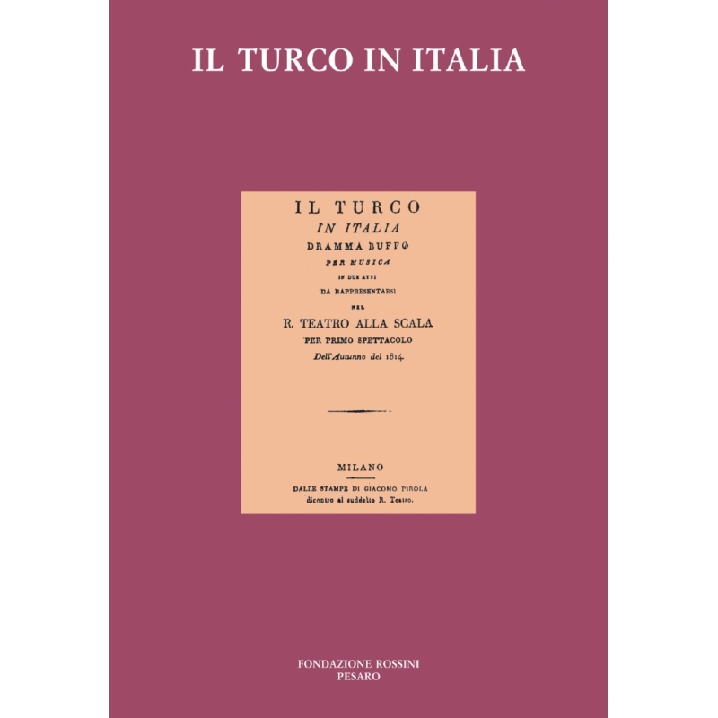 Libretto Il Turco in Italia