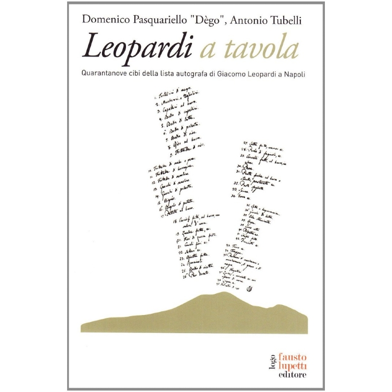 Leopardi a tavola. Quarantanove cibi della lista autografa di Giacomo Leopardi a Napoli