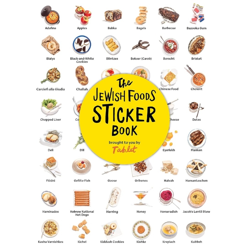 Jewish Foods Sticker Book