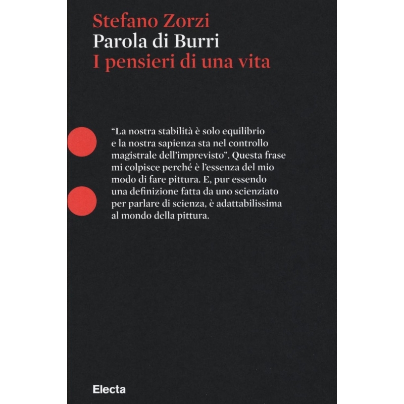 Parola di Burri. I pensieri di una vita