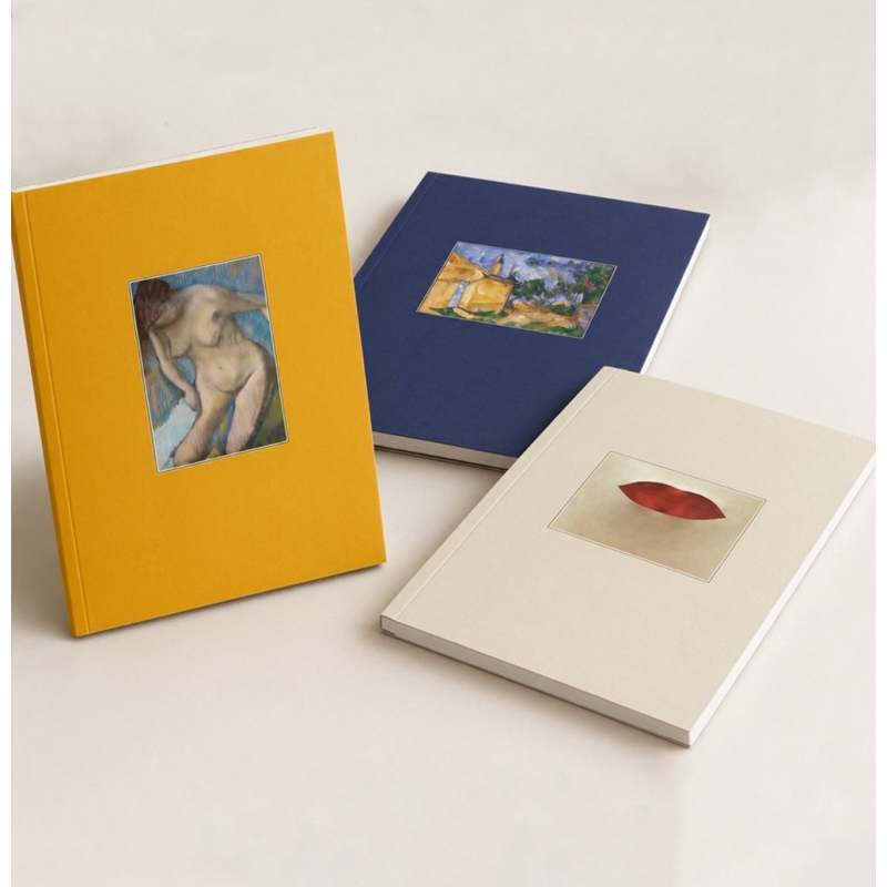 Quaderno con quadro arte GNAMC